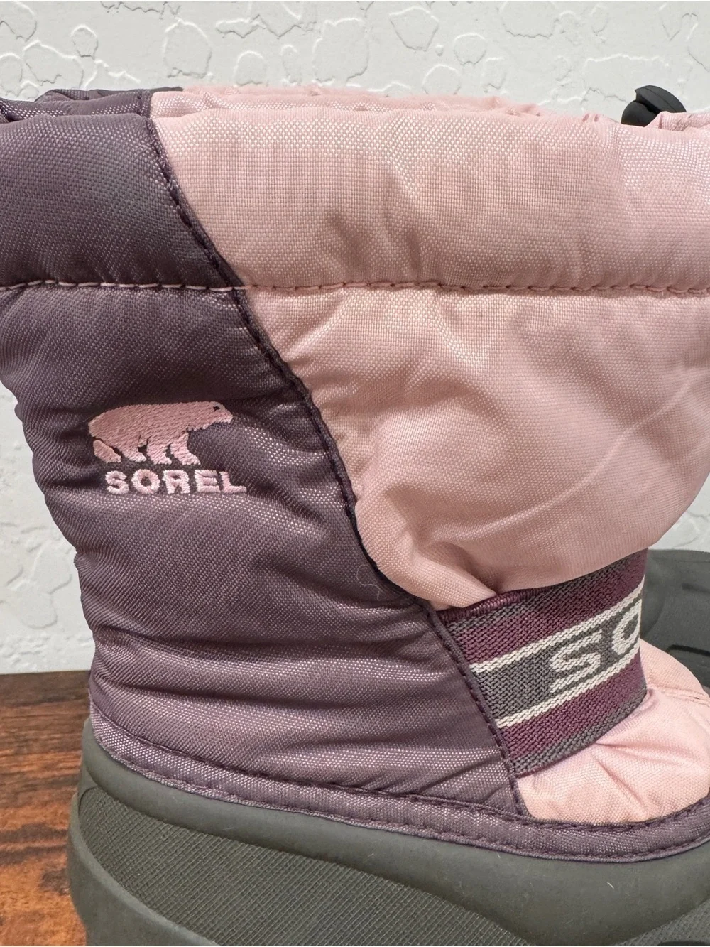 Sorel Commander Boots Pink Purple Kids 12 Winter Boots Outdoors Rugged Gorpcore